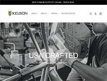 Tablet Screenshot of kelsonbikes.com